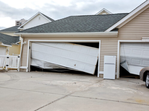 Garage door repair