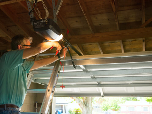 Garage door maintenance in Gainesville, VA