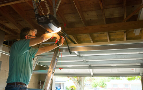 Garage door maintenance in Gainesville, VA