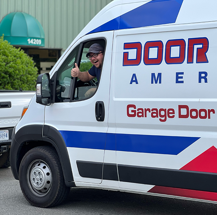 Door Pro America Technician in Van